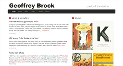 Desktop Screenshot of geoffreybrock.com