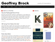 Tablet Screenshot of geoffreybrock.com